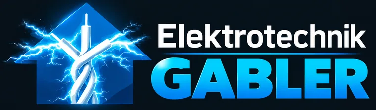 Elektrotechnik GABLER – Blitz-Haus-Logo